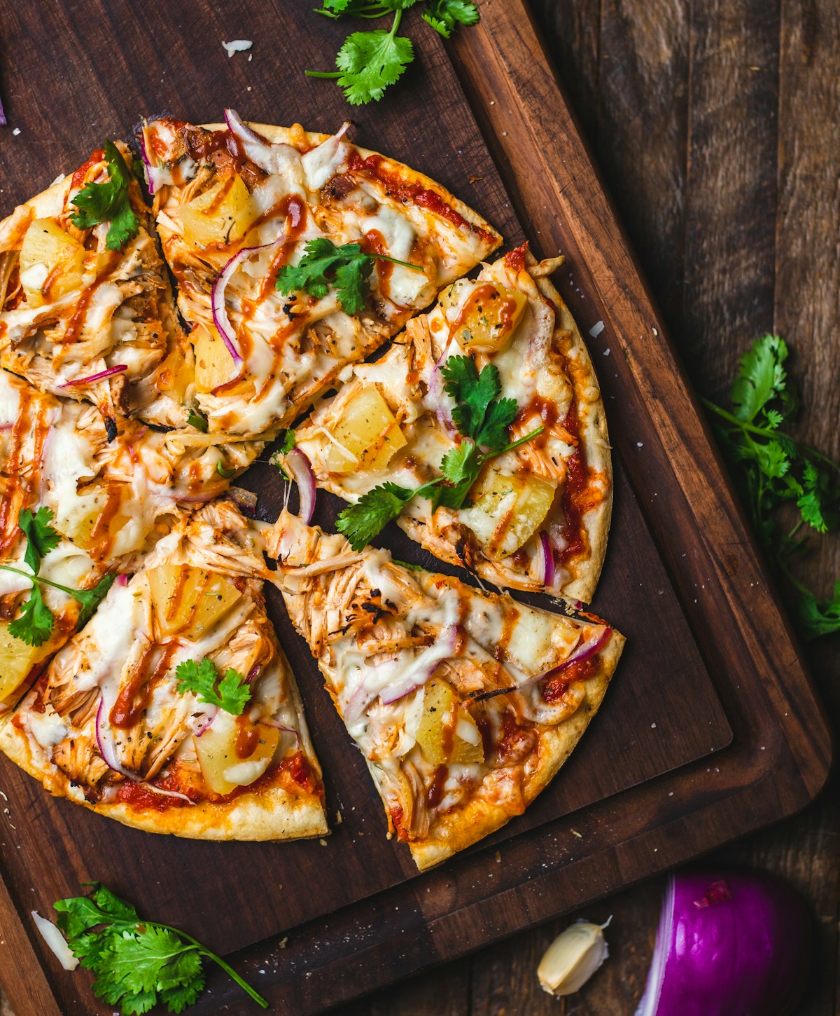 Margherita pizza — classic mozzarella and basil